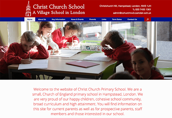 Christ Church School Website